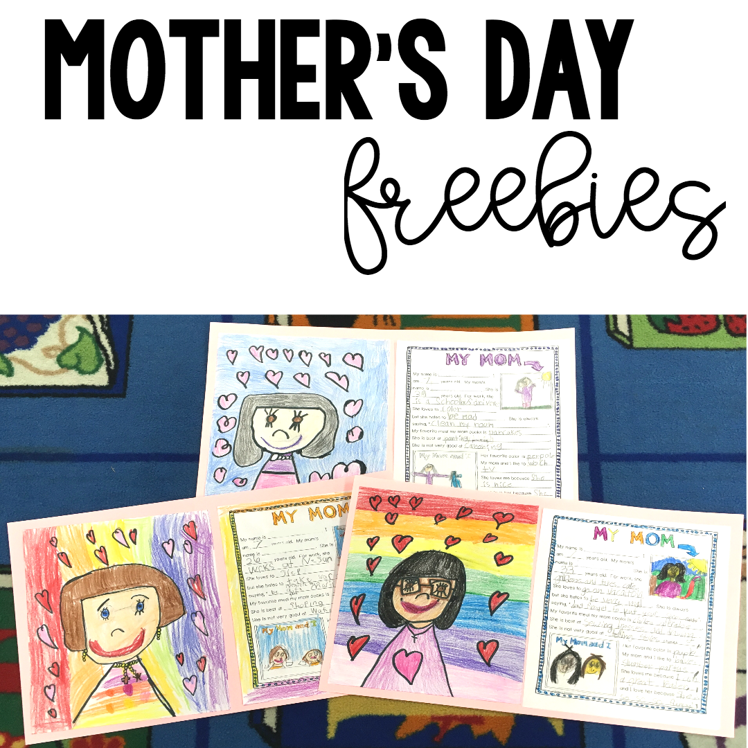 Last Minute Mother's Day Gifts and a Freebie to Help - Differentiated  Kindergarten
