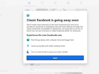 Classic Facebook To Be Stopped Completely From September Facebook’s ‘Classic’ Design Will Be Going Away In September