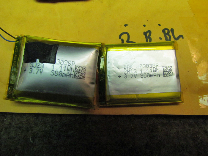 Replacing Rechargeable Internal Battery in SanDisk MP3 Player or