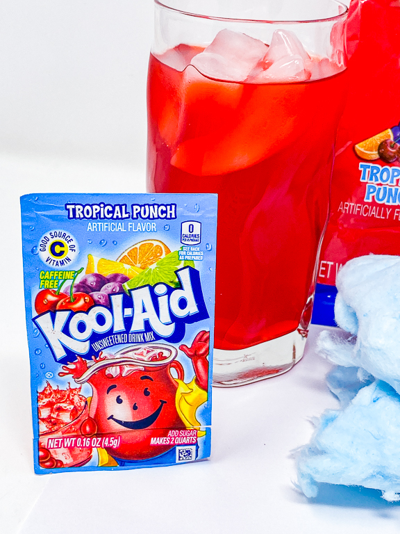 Tales of the Flowers KoolAid Tropical Punch Cotton Candy