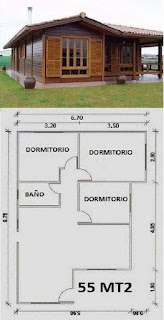 Planos para pequeñas cabañas de madera