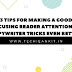 3 Tips for Making a Good Refocusing Reader Attention With Copywriter Tricks Even Better