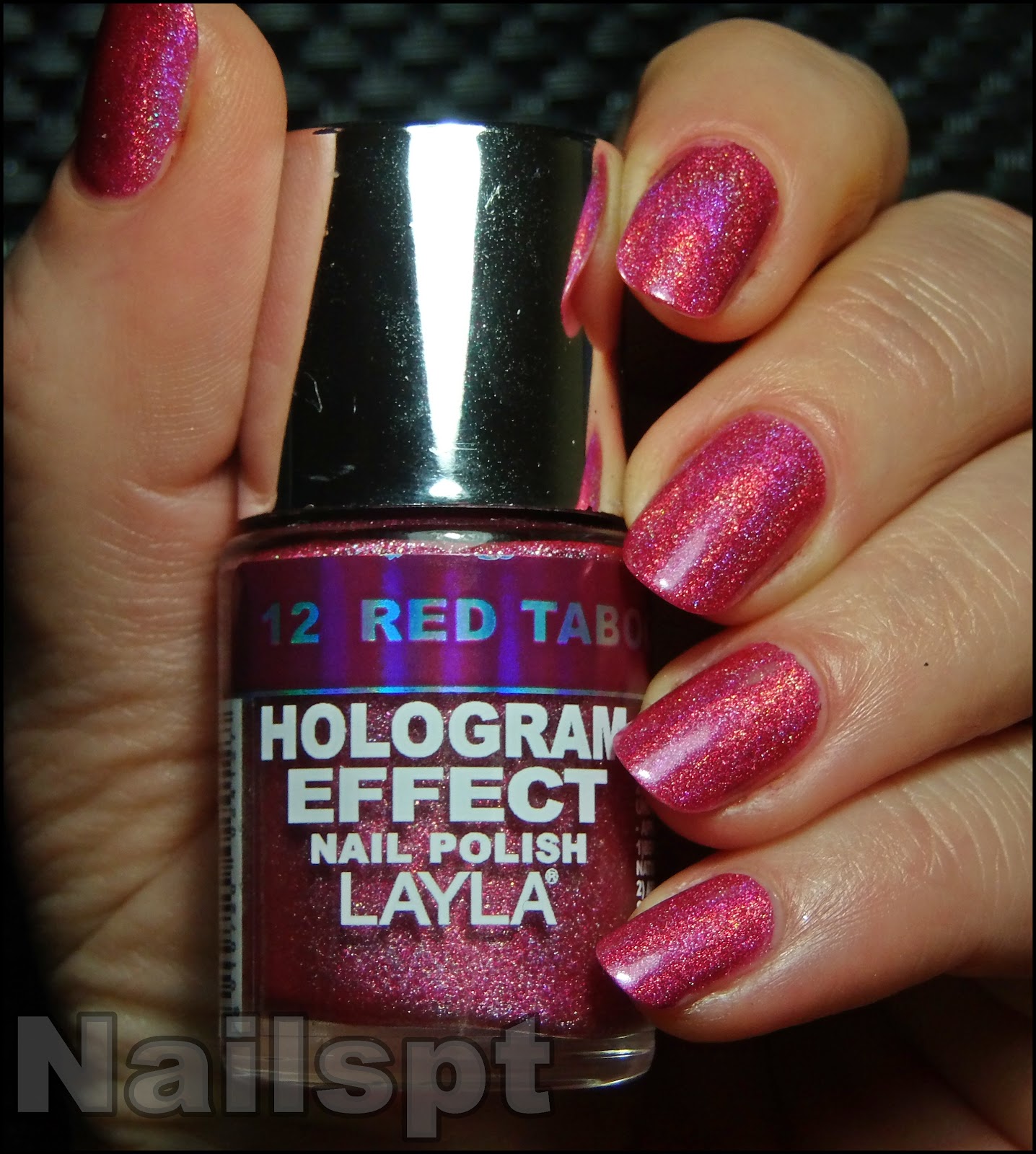 nailspt: LAYLA RED TABOO