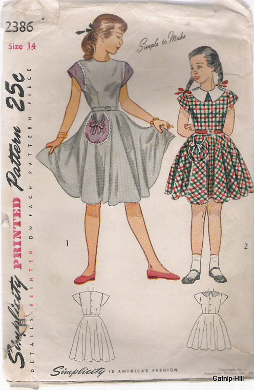 Sewing Vintage: Children's Patterns for Sale