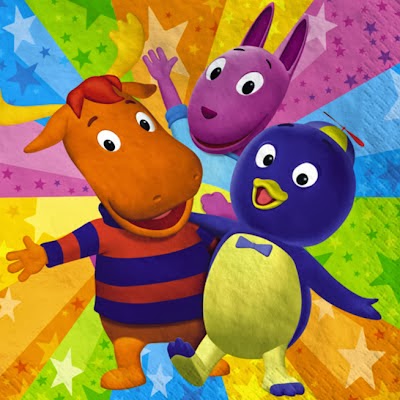 Caja De Sorpresas De Los Backyardigans Para Fiesta Infantil