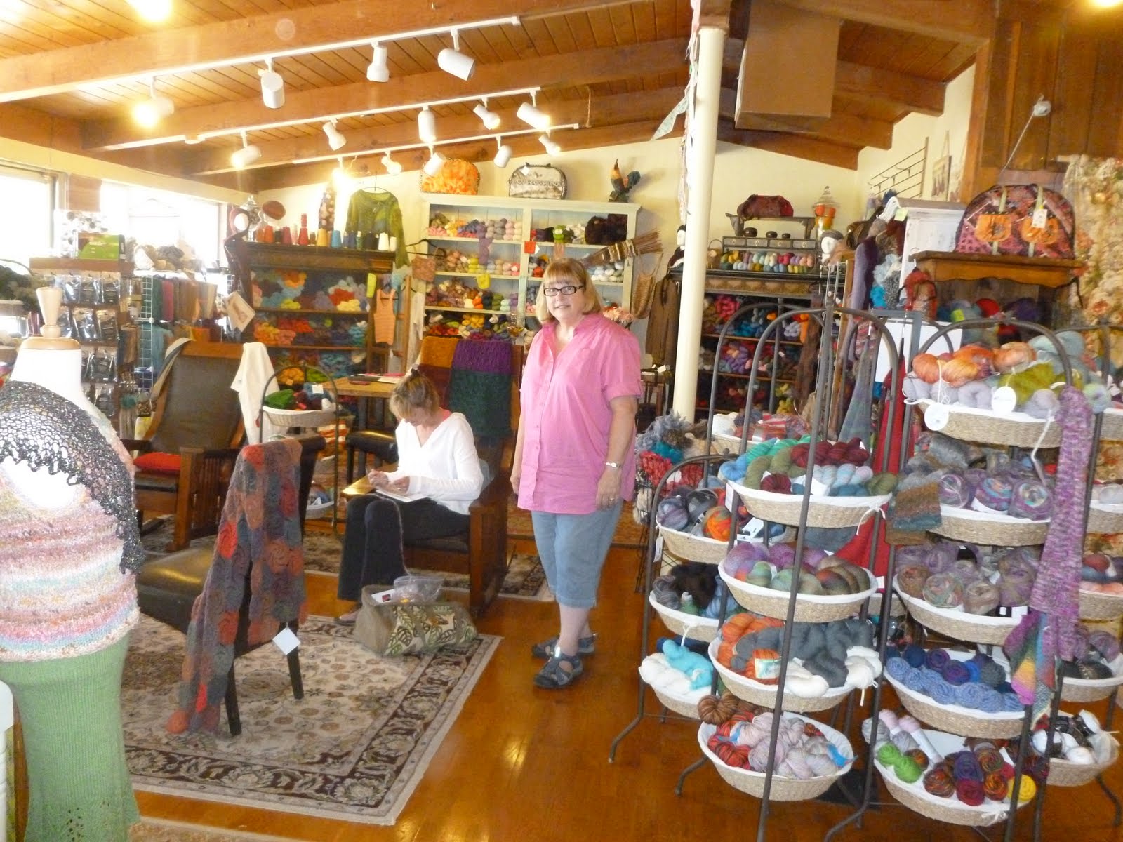 Muddy Puddle Musings Bay Area Knit Shop Hop August 2011