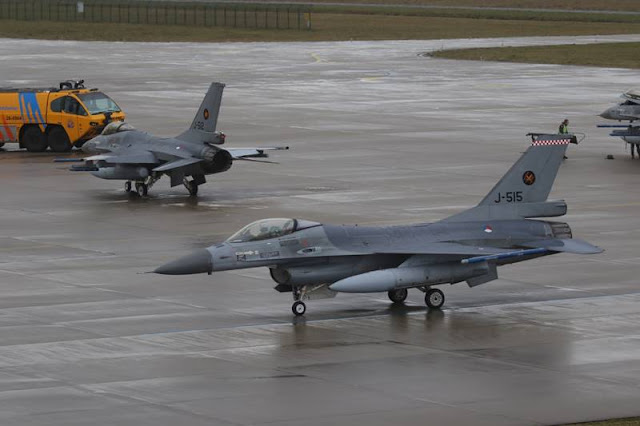 Dutch F-16 fighters diverge in Eindhoven - Blog Before Flight - Aerospace  and Defense News