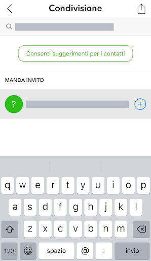 Listonic Manda Invito