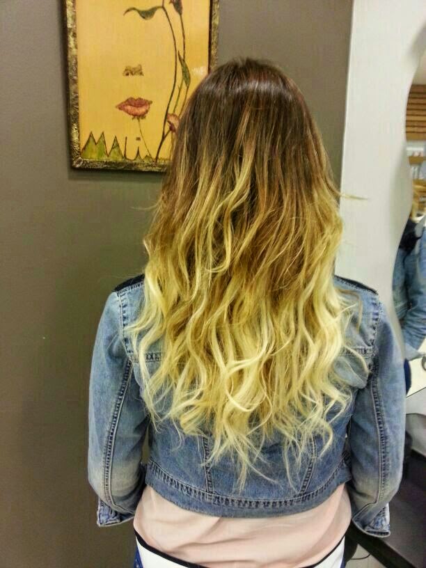 Makyajsız Asla! ombre sackaynak sac sac uzatmamali kuafor