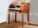 mueble buro hecho en madera 1228