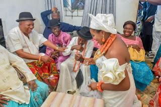 Erigga Finally Ties The Knot With Longtime Girlfriend (See Traditional Marriage Photos)