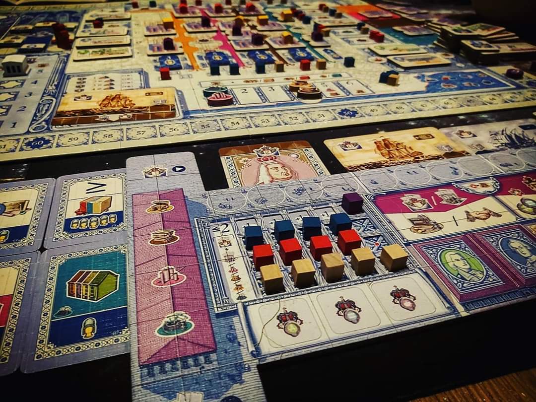 Down met veel ups! Lisboa board game