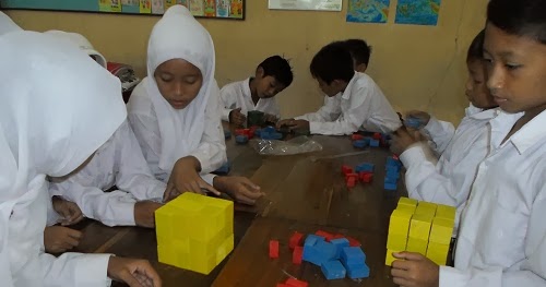 Gambar Kubus Satuan 27 - Mengenal Mainan Rubik atau Magic Cube