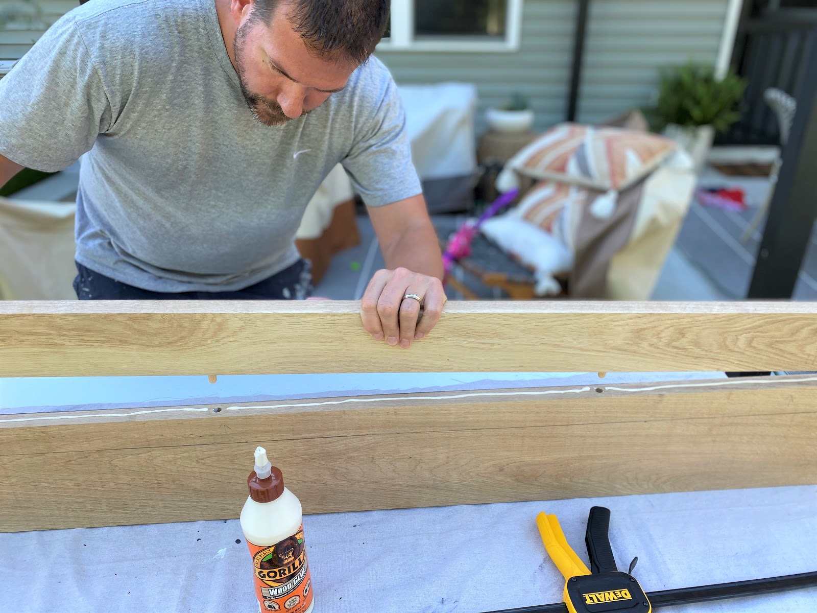 How to Make Shelves With Two Narrow Boards One Room Challenge Week 6