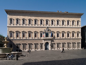 The Palazzo Farnese in Rome is currently the home of  the French embassy in Italy