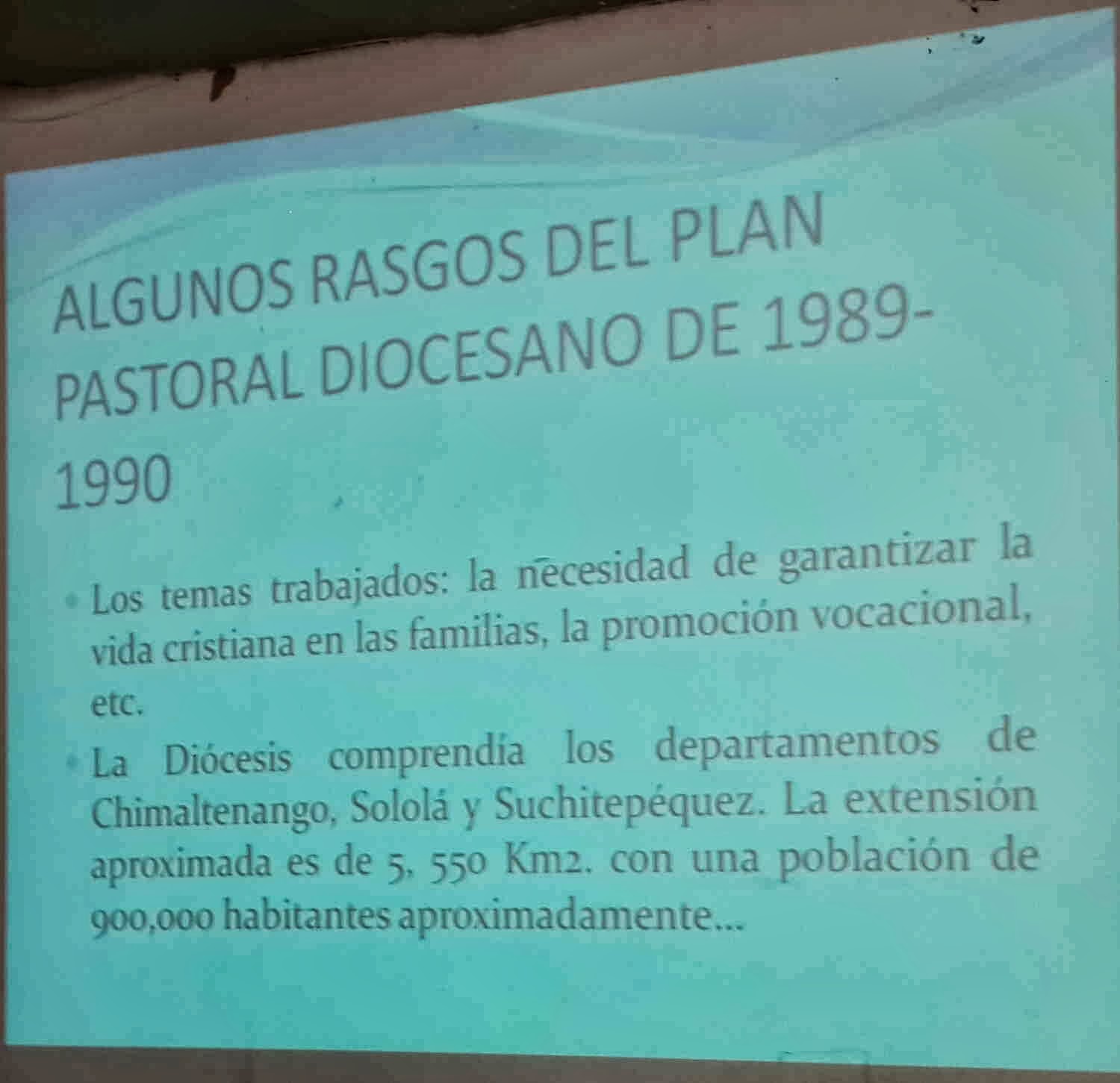 Dios es mi alegría DANDO A CONOCER EL PLAN PASTORAL DE NUESTRA DIÓCESIS.