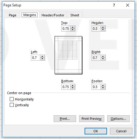Cara Memilih Jenis Kertas Mengatur Margin Dan Mencetak Workbook Sinau Thewe Com