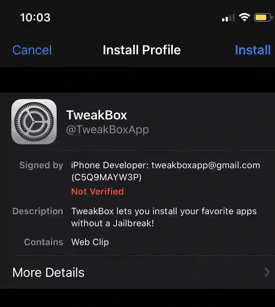 download anti revoke profile for ios