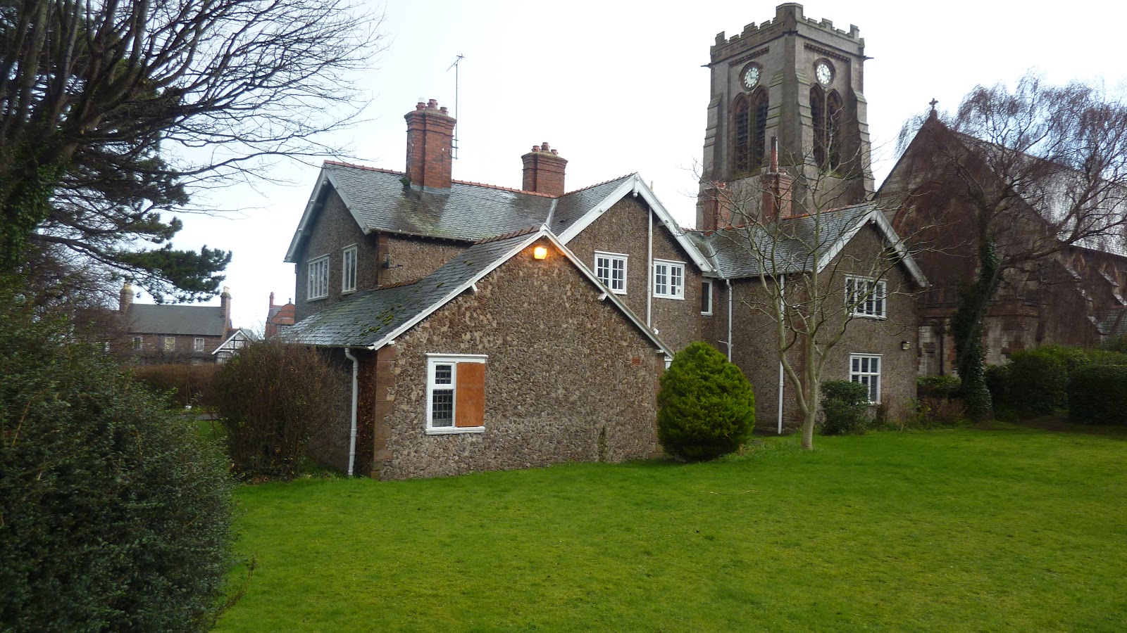 Colwyn Bay Life Colwyn Bay....More Vandalism At St Paul's Church Vicarage!