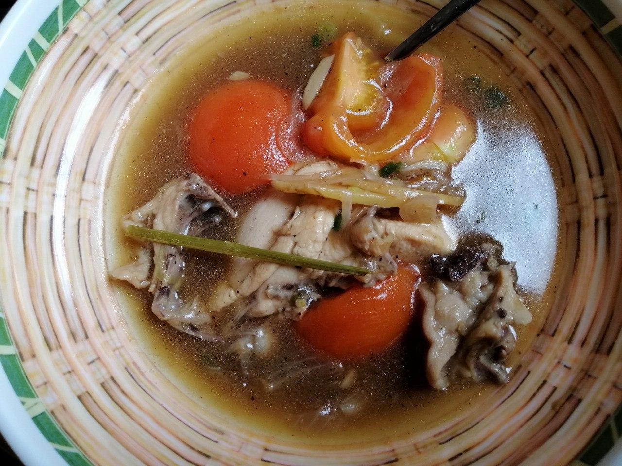 Ayam masak halia berkuah