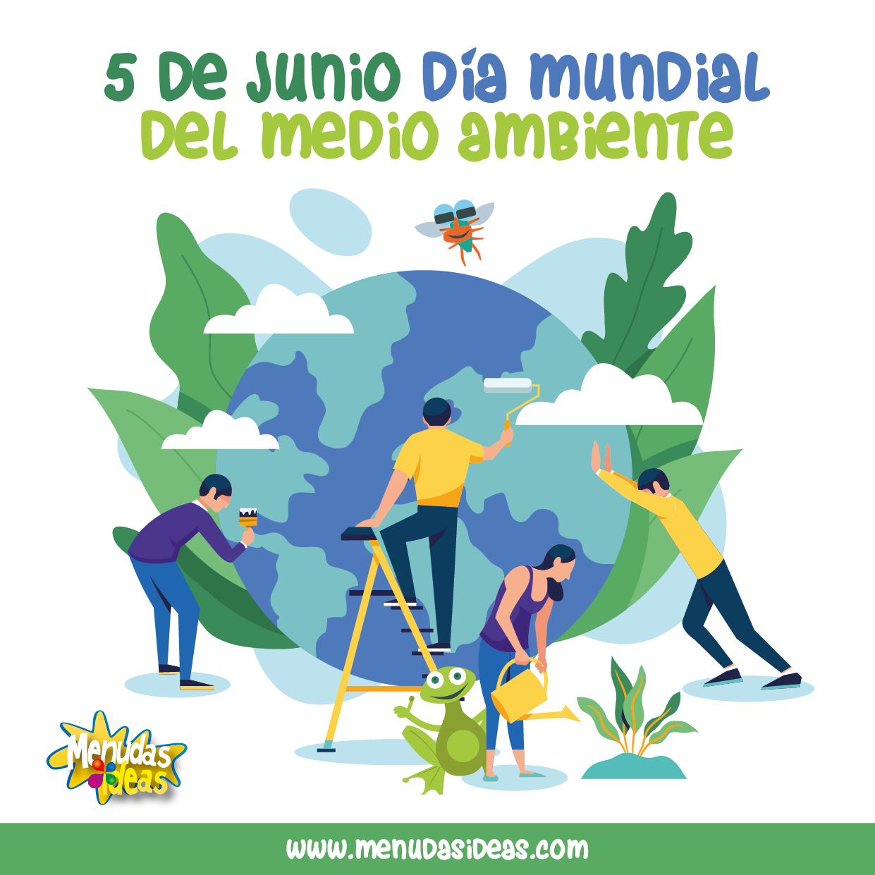 Menudas Ideas! Agenda infantil de Zaragoza 5 de junio, Día Mundial del
