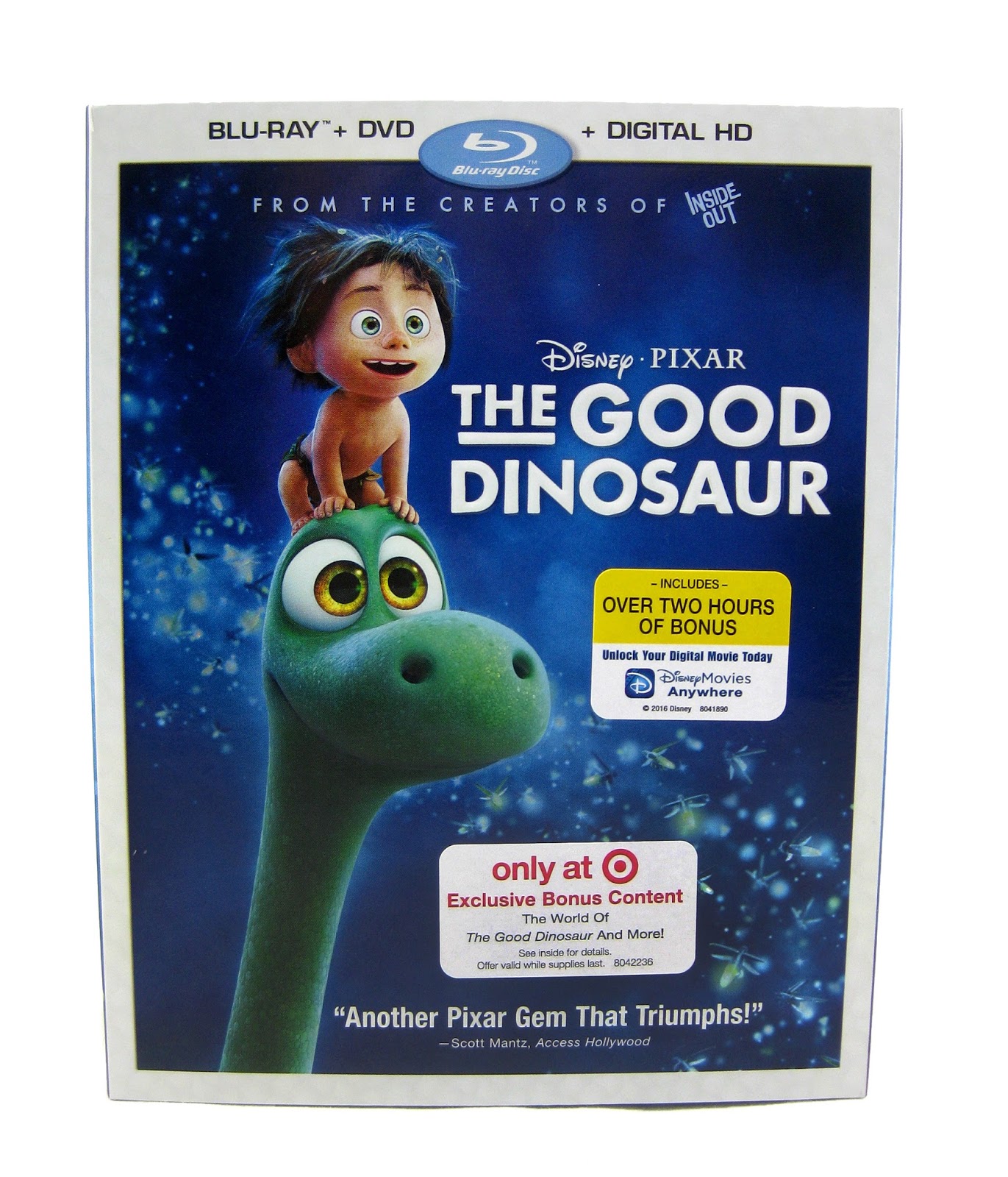 The Good Dinosaur 3D Blu Ray! No Digital