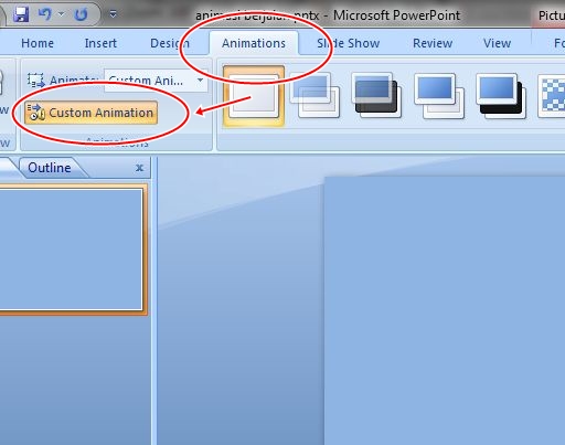 Cara Membuat Gambar Berjalan di Power Point