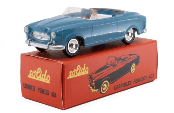 club solido series 100, club solido, solido, Peugeot 403 1:43