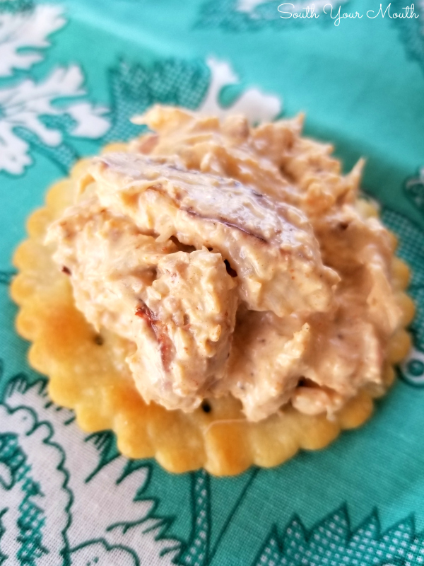Cajun Crab Dip! Kick your party up a notch with this fun but simple Cajun spread recipe made with crab meat - serve hot or cold!