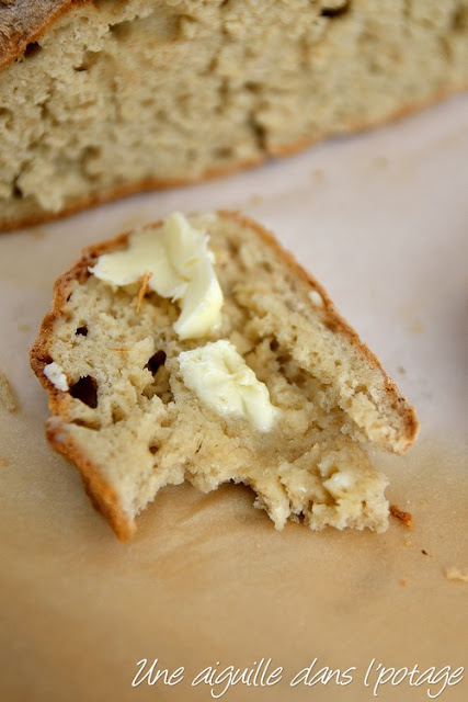 Irish soda bread (pain express)
