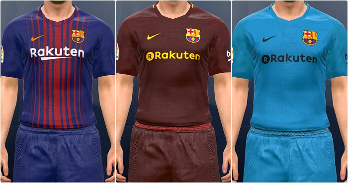 kit barcelona pes 2017