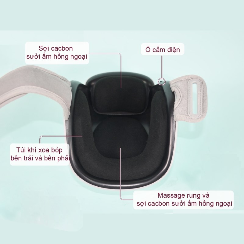 Maxcare Máy massage trị liệu đầu gối Maxcare Max631K 16 10 Maxcare May massage tri lieu dau goi Maxcare Max631K tctshop vn