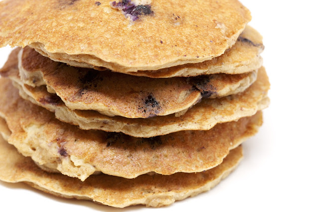 Blueberry Paleo Pancakes