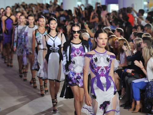 Prabal Gurung catwalk