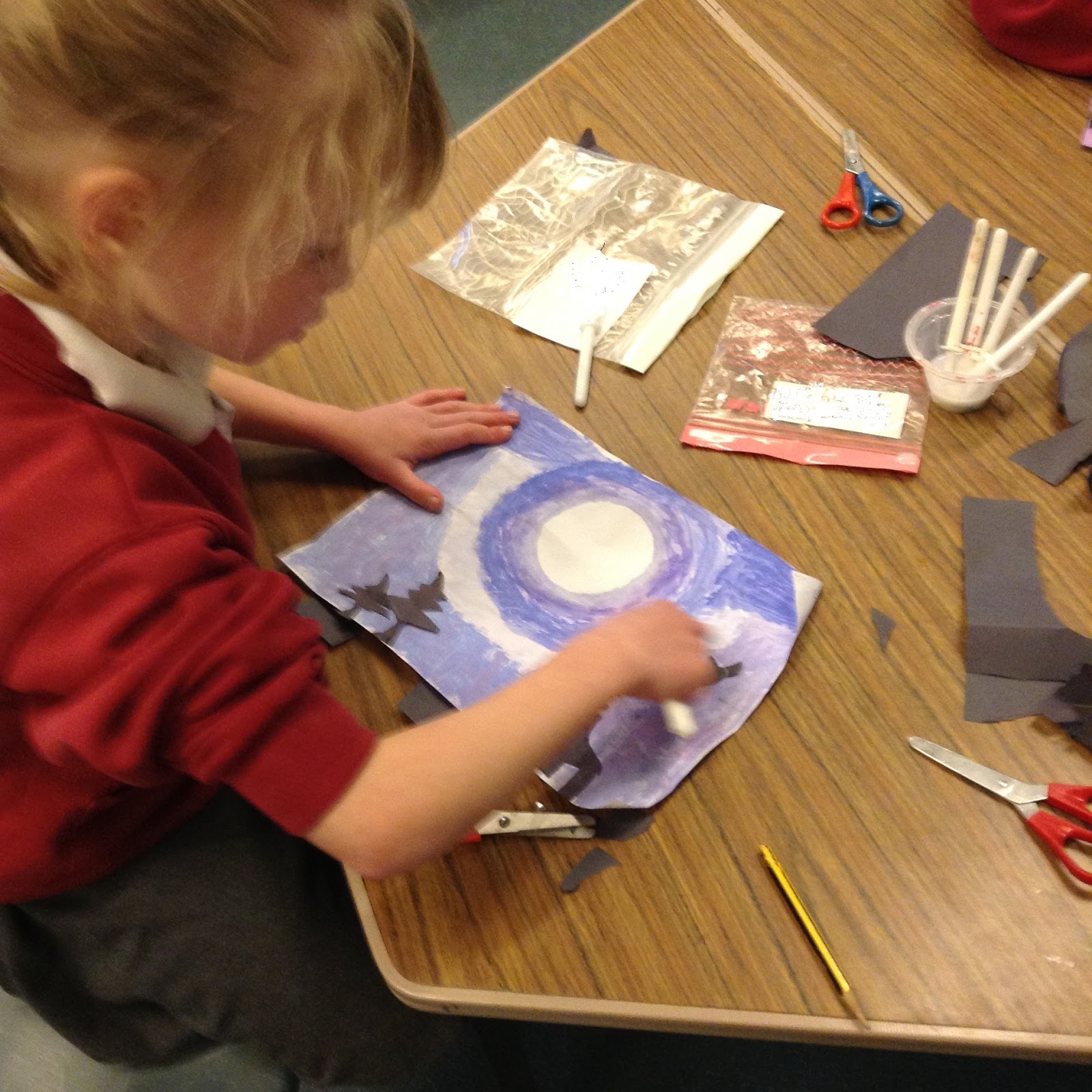 Cholsey Primary School Celebration of Learning KS1 Art Club