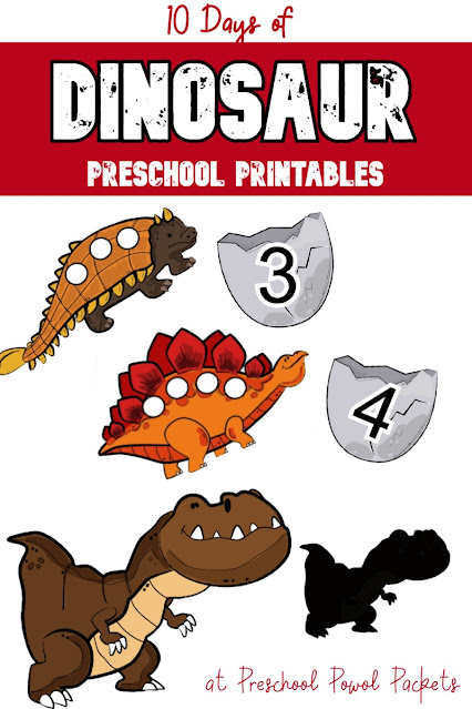 Free Printable Dinosaur Activities for Kids - The Natural Homeschool