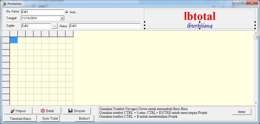 source code delphi aplikasi penjualan dengan source code delphi aplikasi penjualan dengan