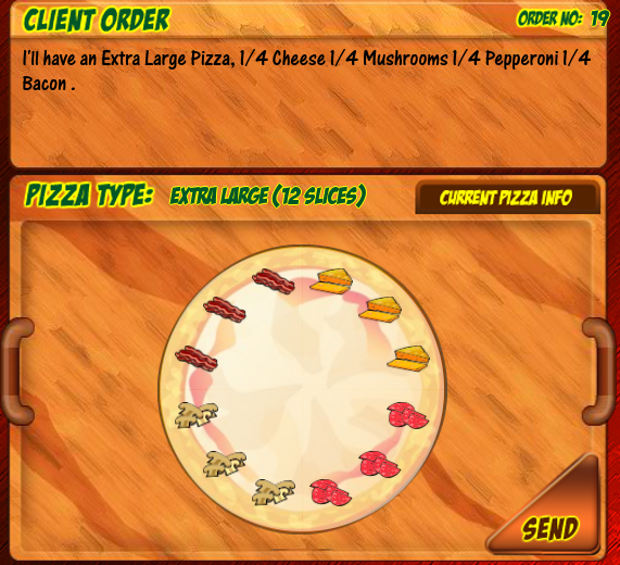 John The Pizza Fraction Game