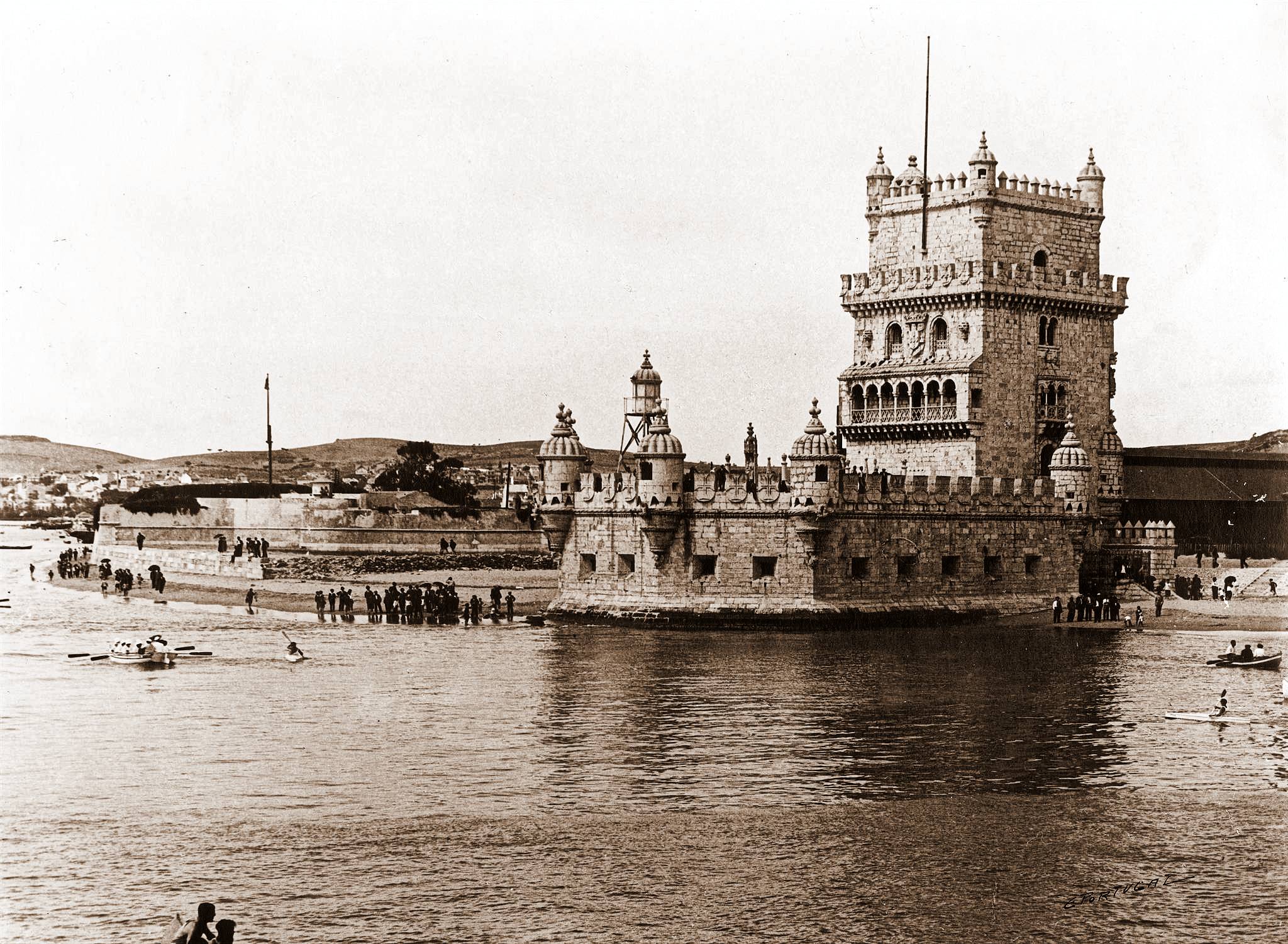 Lisboa de Antigamente Torre de Belém