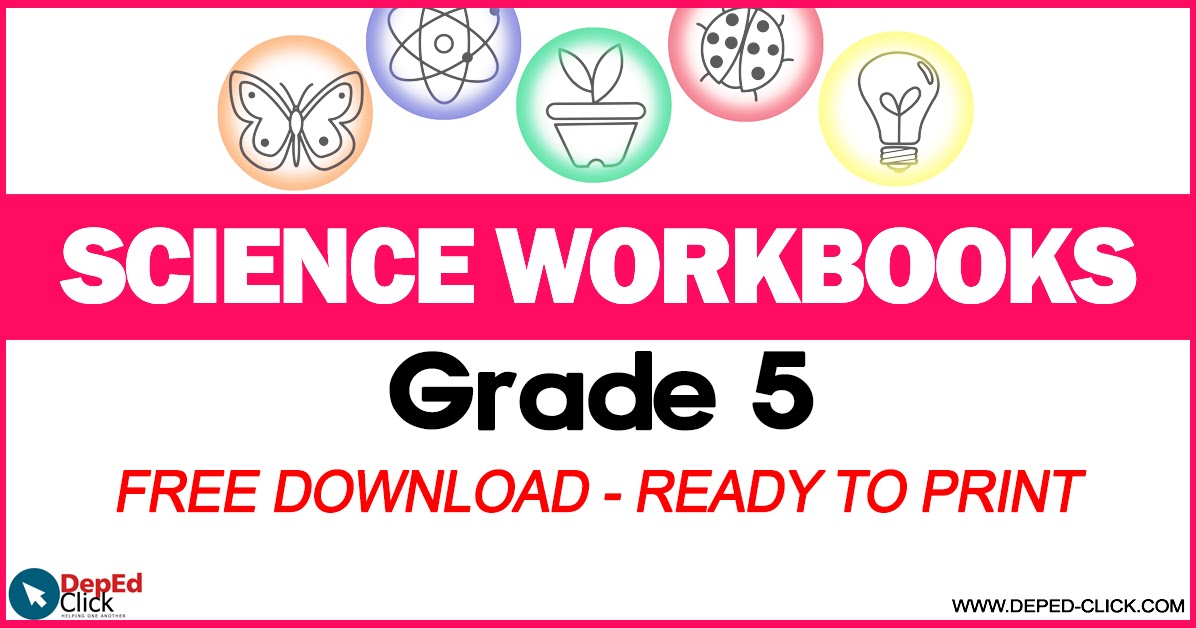 science workbook for grade 5 free download deped click