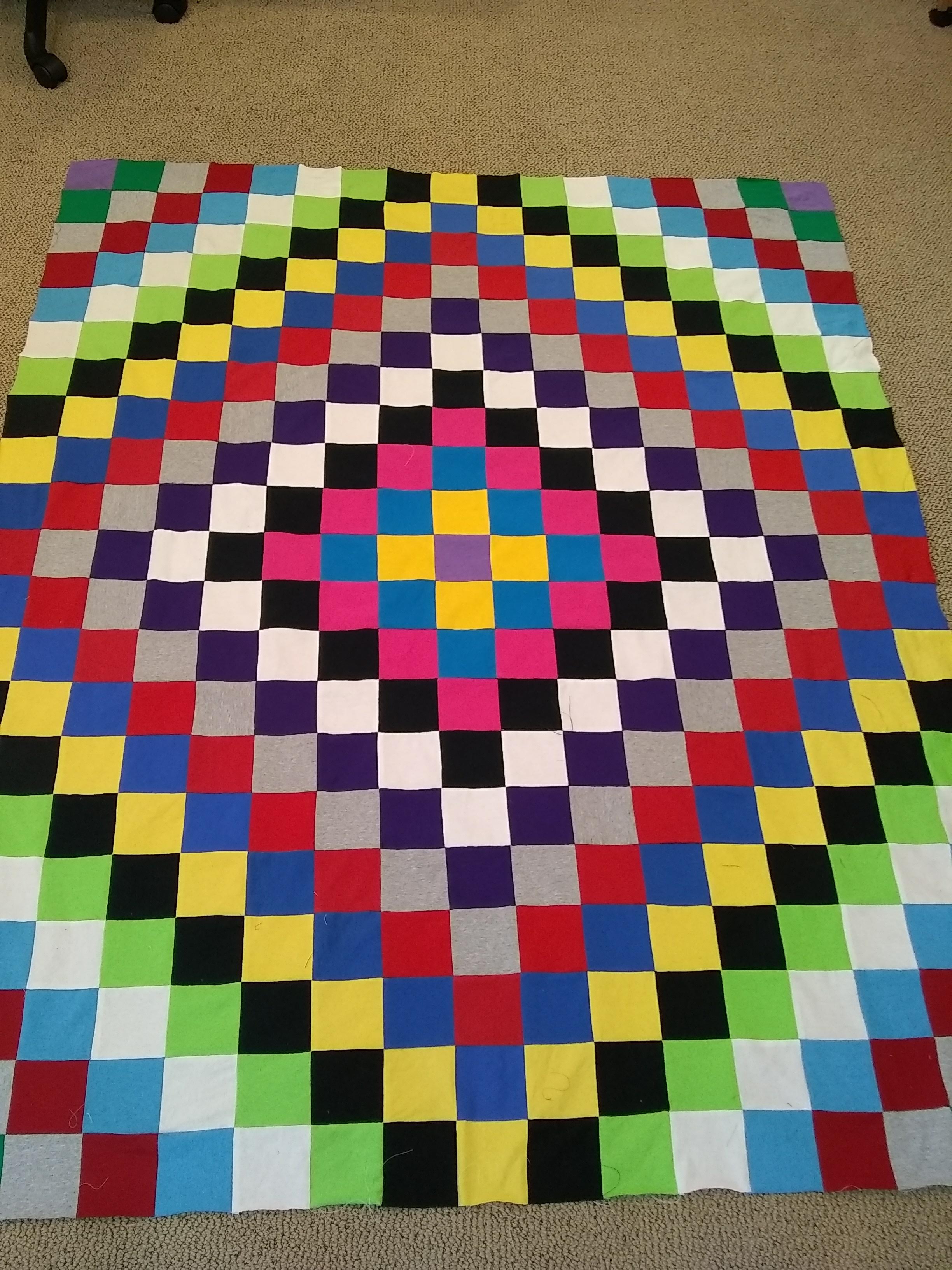 myquilter Trip Around the World quilt