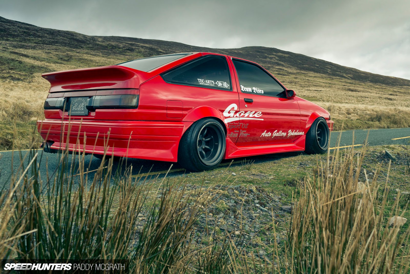 Toyota ae86 Trueno дрифт