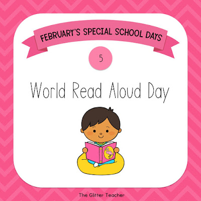 February's Special School Days compilation with teaching ideas
