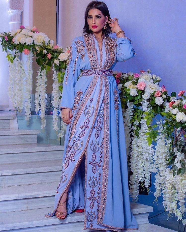 Caftan Simple Caftan 2021 Moderne Caftans Marocains Djellaba