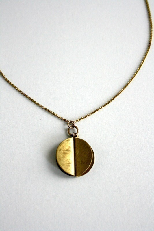 The Accidental Frock brass necklaces I covet