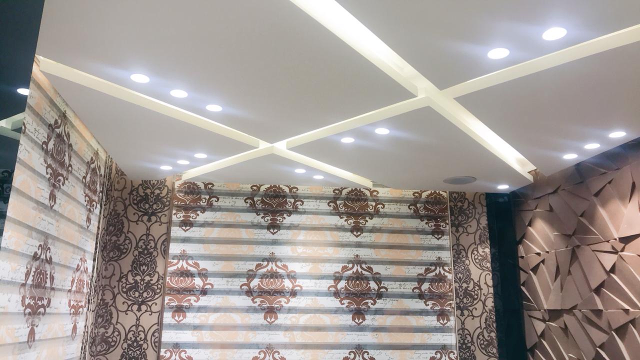 ديكورات جبس بورد صالون تجميل 20182019 خرافي شركة ارابيسك