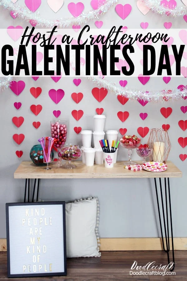 Host the perfect Happy Galentine's Day Party with Oriental Trading party supplies. Invite your besties over for some coffee cup decorating, yummy treats and lots of chatting! Everything needed for the perfect Valentine's party at Oriental Trading.
