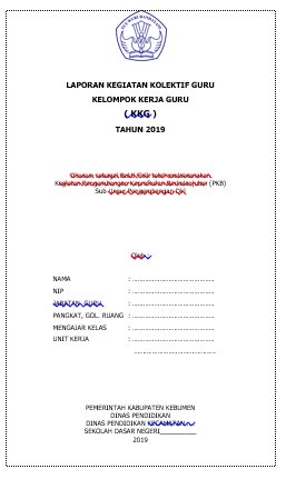 Contoh Laporan Kkg Materi Pembuatan Alat Peraga Kelas 4 Sd Mi Lampiran Berkas Pengajuan Dupak Tahunan Aneka Pendidikan