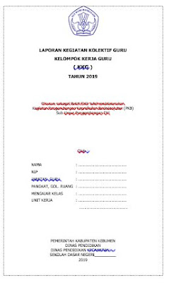 Contoh Laporan KKG Materi Pembuatan Alat Peraga Kelas 4 SD MI (Lampiran Berkas Pengajuan DUPAK Tahunan)