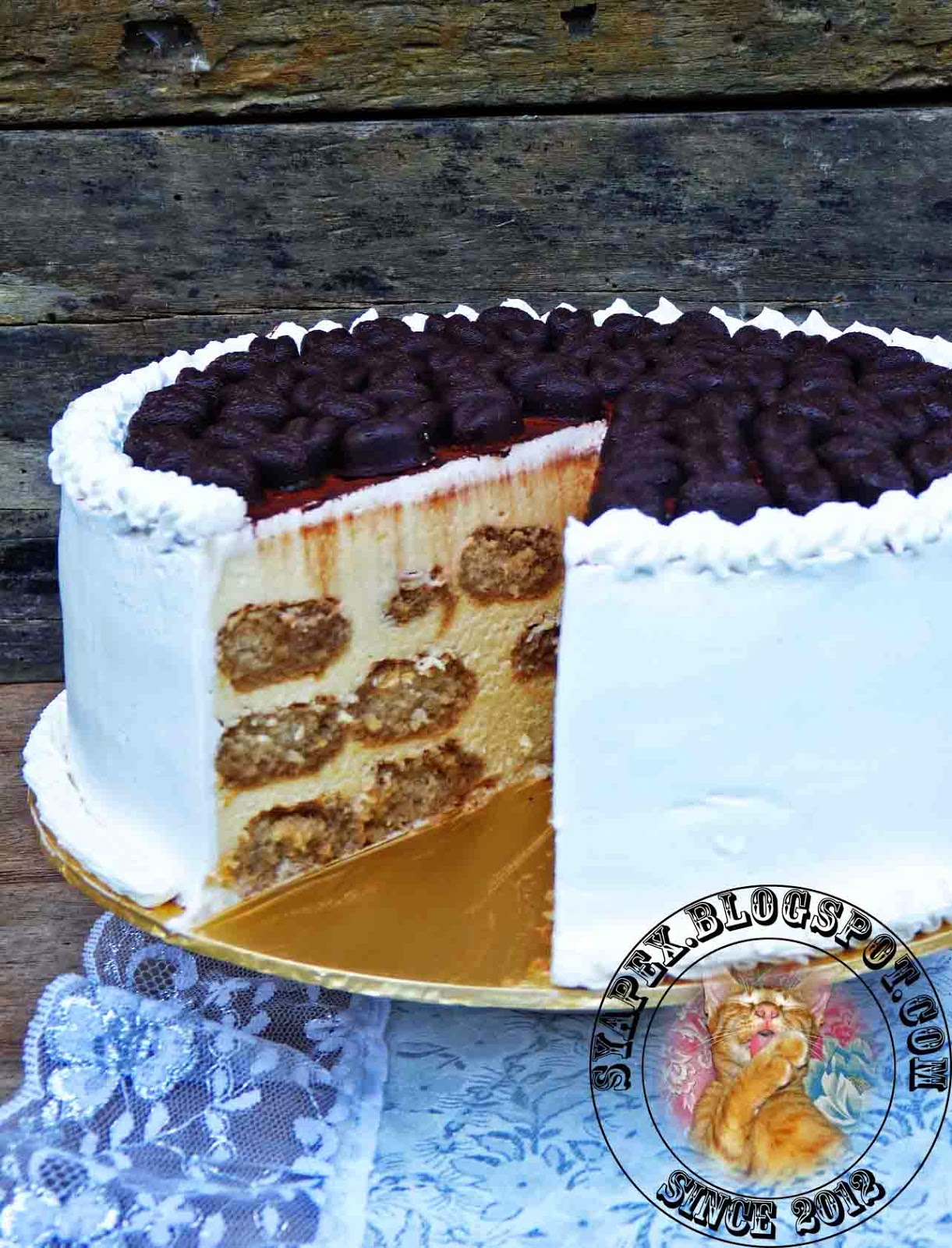 syapex kitchen Sponge Finger Tiramisu Cake